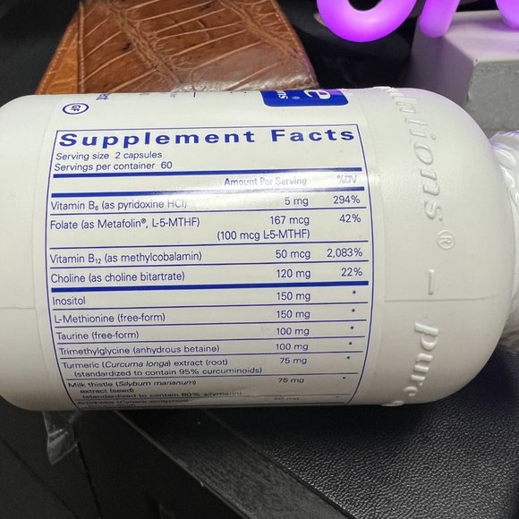 Pure encapsulation Lipotropic Detox - Picture 3 of 3